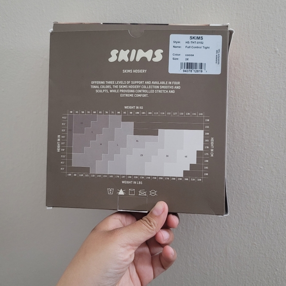 New in Box SKIMS Full Control Hoisery - Picture 2 of 4